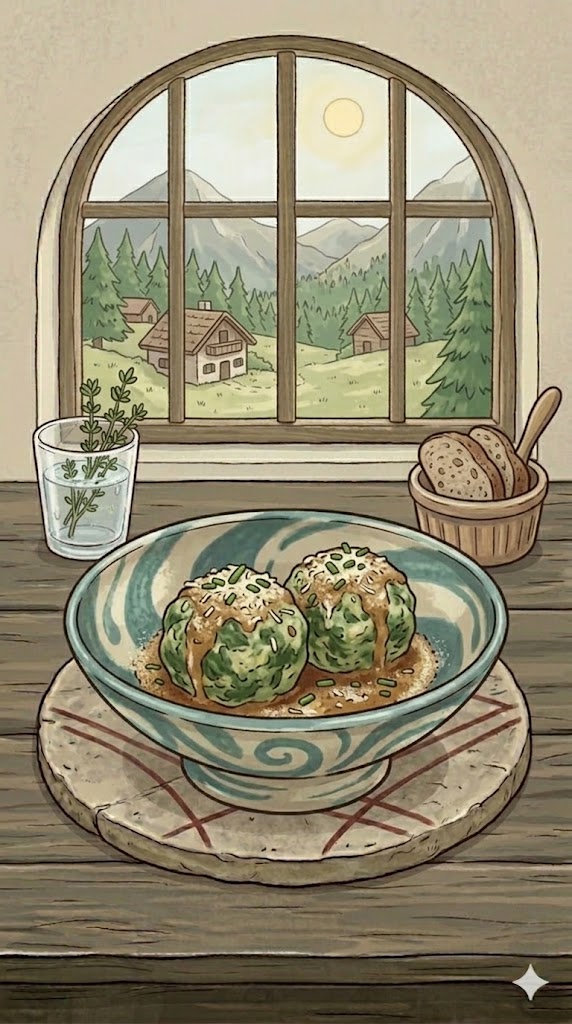 Spinatknödel
