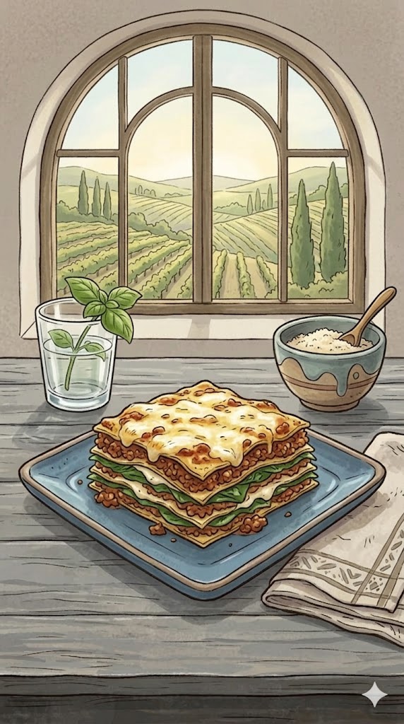 Spinatlasagne