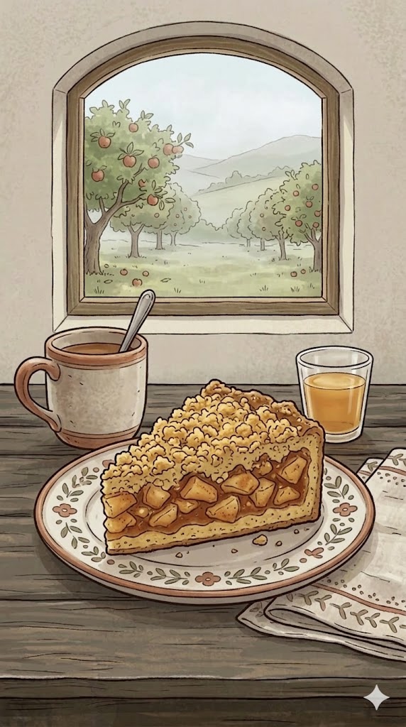 Streuselkuchen mit Apfel
