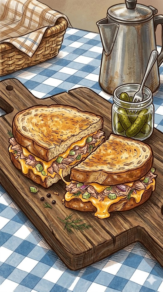 Tuna Melt Sandwich