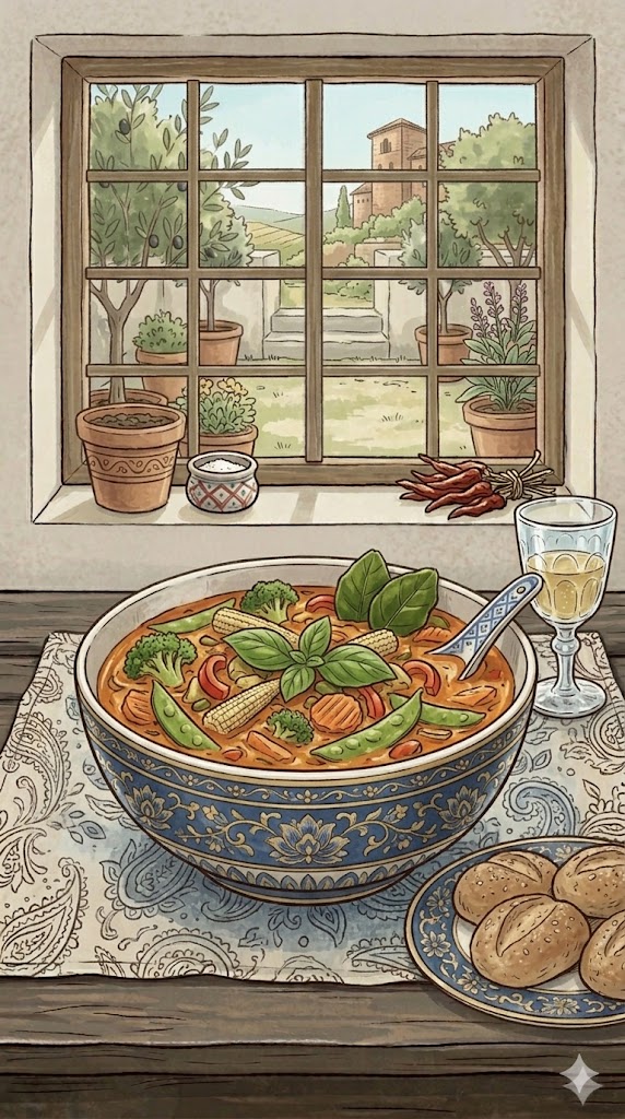 Thai Curry mit Gemüse