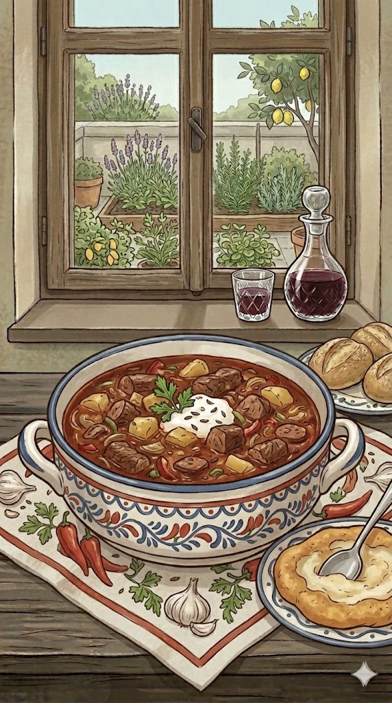 Ungarische Gulaschsuppe 