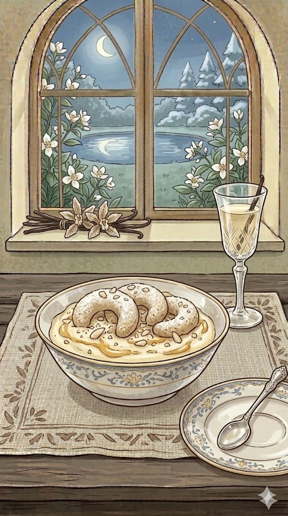 Vanillekipferl Creme Dessert