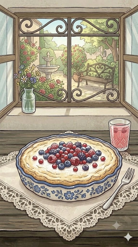 Beeren Käsekuchen