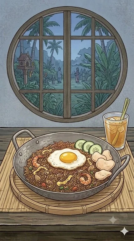 Nasi Goreng vegetarisch