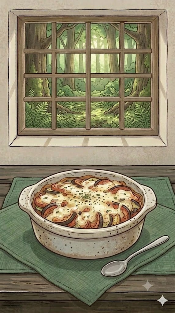 Ofen-Ratatouille mit Mozzarella