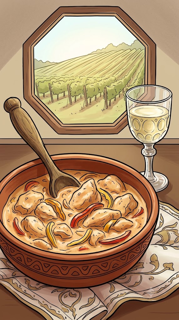 Paprika-Sahne-Hähnchen