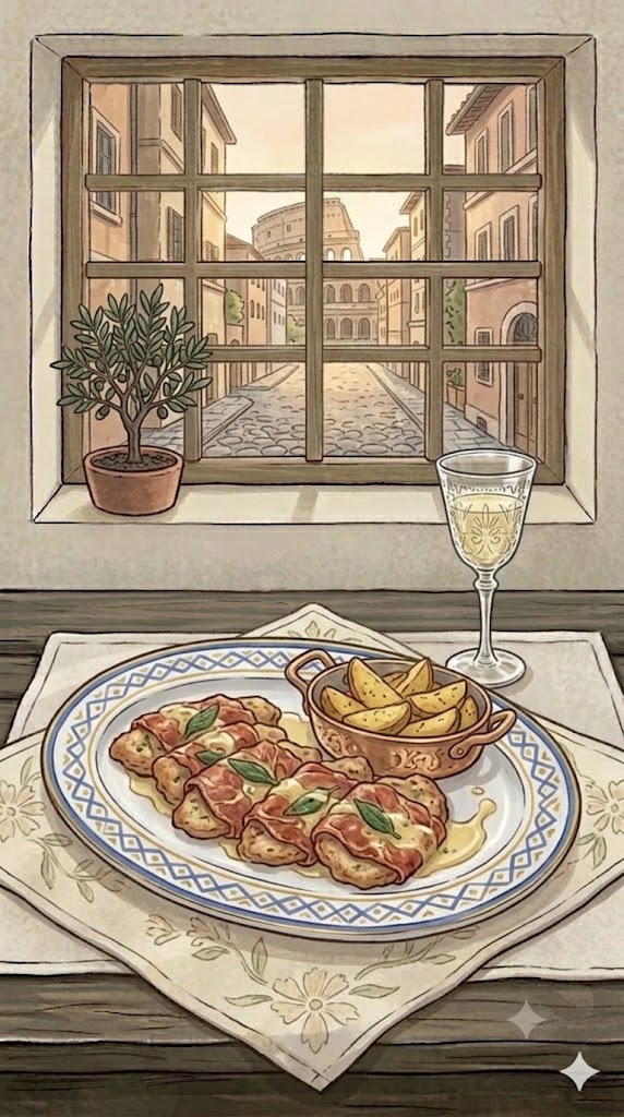 Saltimbocca alla Romana mit Kalb