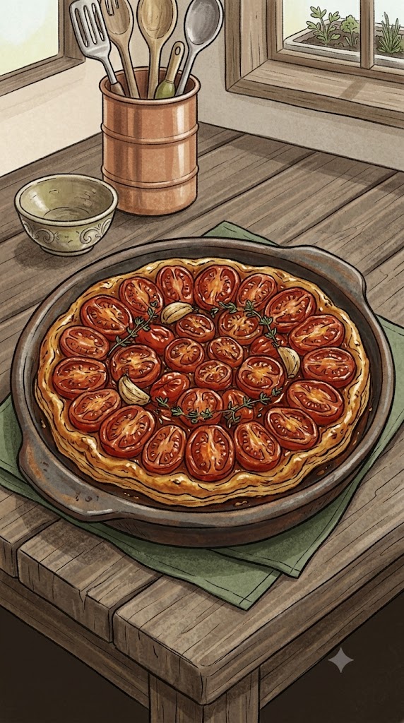Tomaten Tarte Tatin