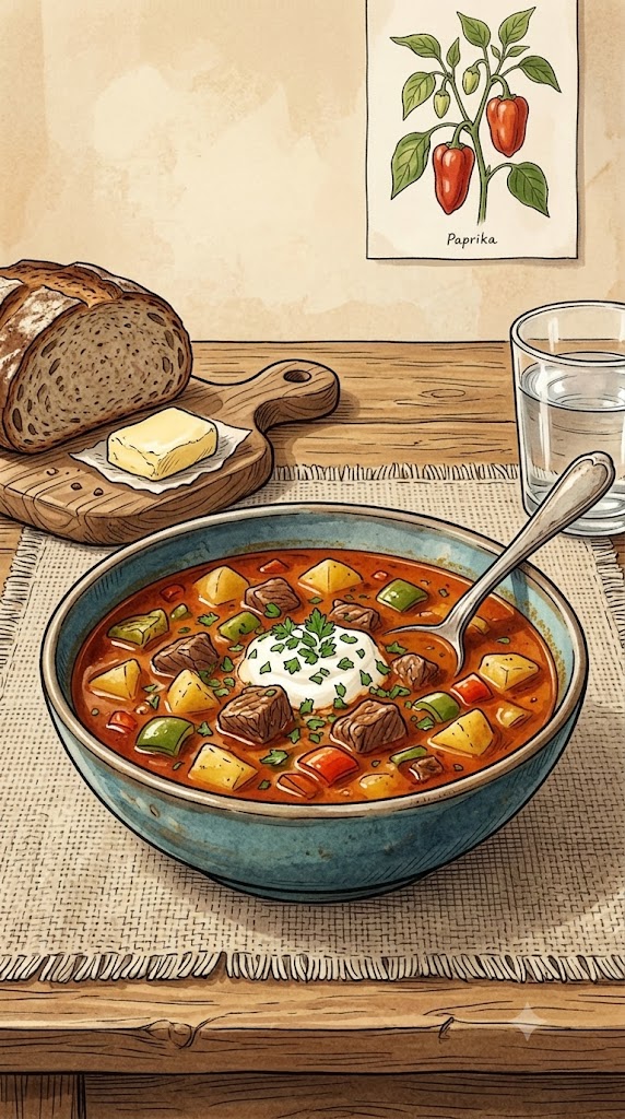 Ungarische Gulaschsuppe