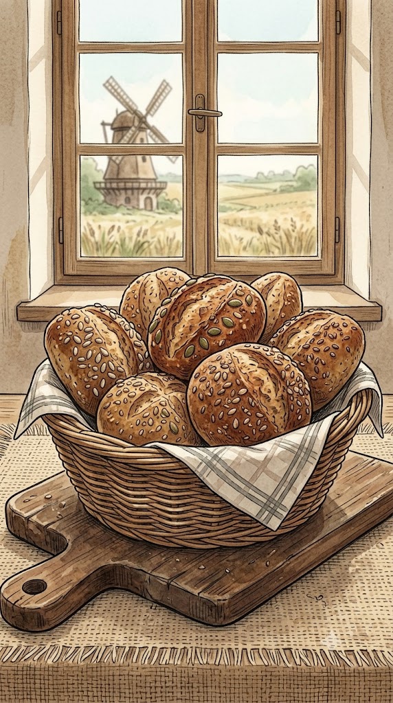 Vollkornbrötchen