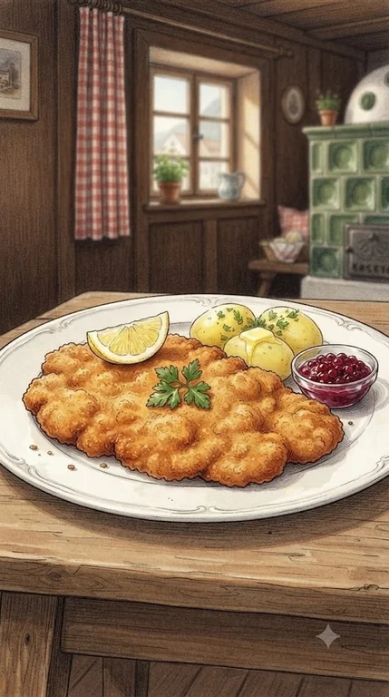 Wiener Schnitzel panieren & braten