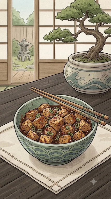 Tofu marinieren