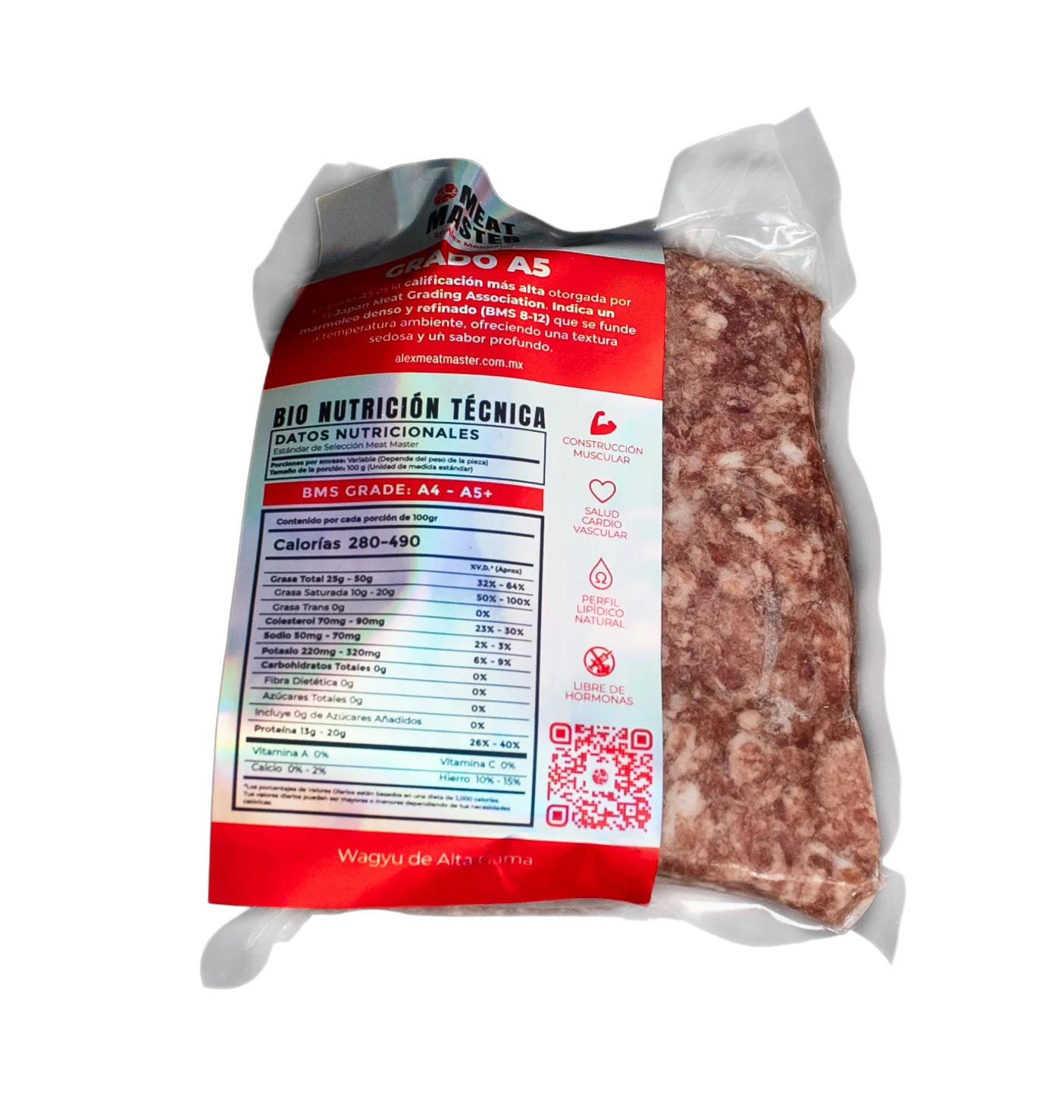 MOLIDA P/ BURGUER WAGYU JAPONES A5 PAQUETE 500GR