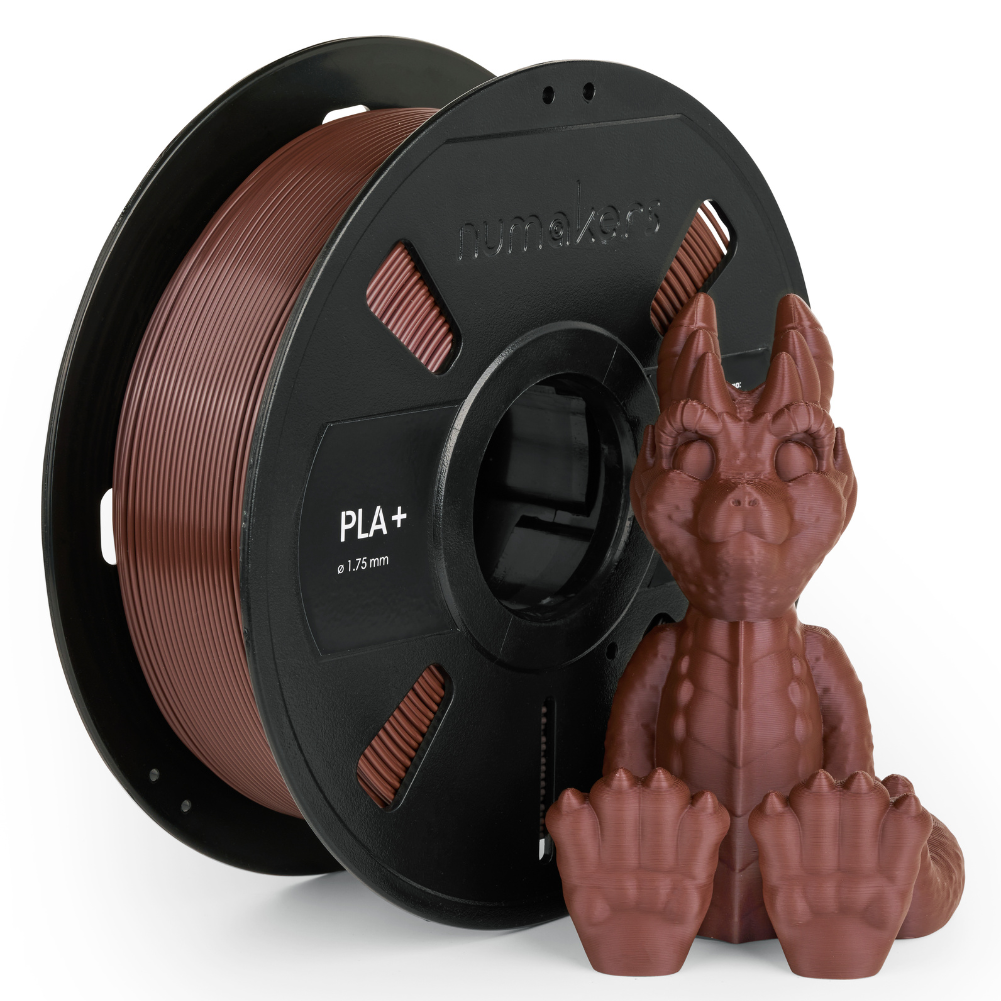 PLA+ Chocolate Brown Filament 1.75 mm 1 kg