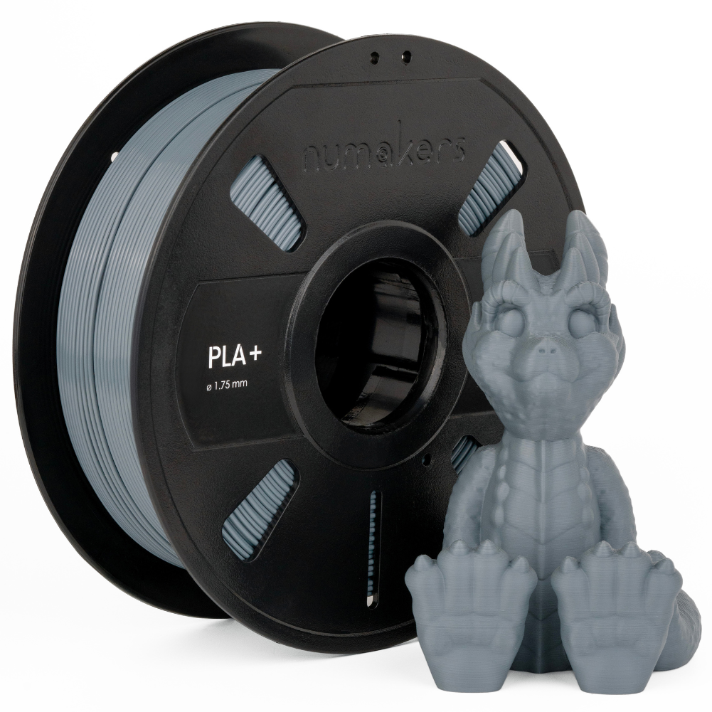 PLA+ Dark Grey Filament 1.75 mm 1 kg