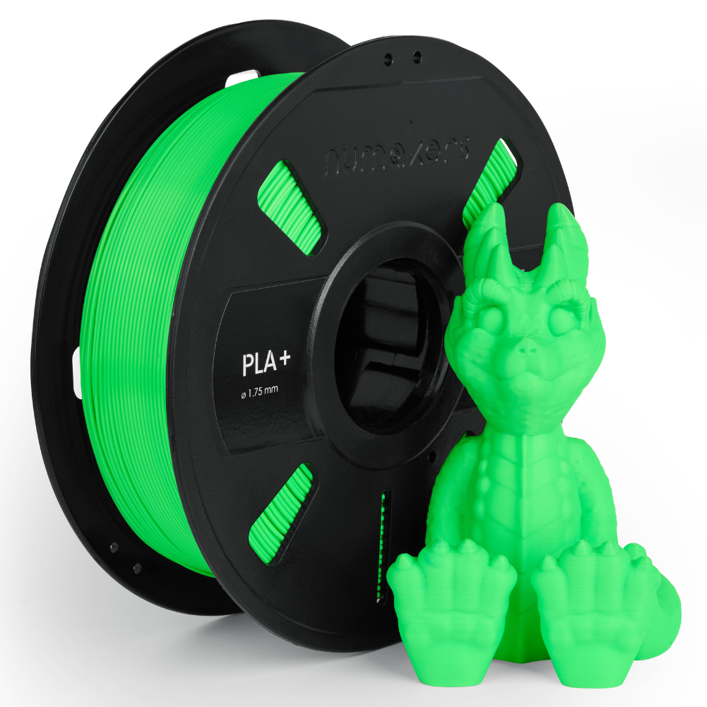 PLA+ Fluorescent Green Filament 1.75 mm 1 kg