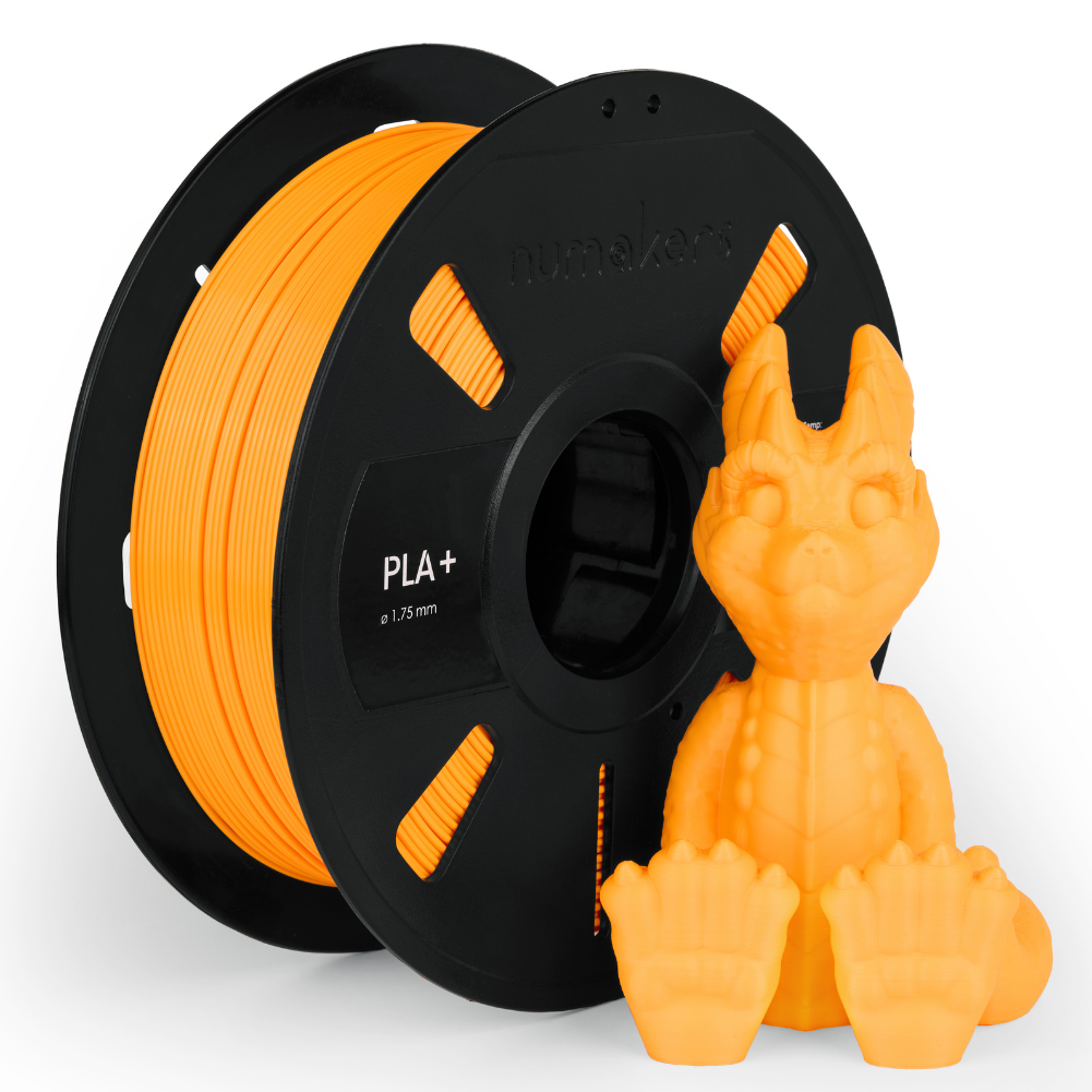 PLA+ Fluorescent Orange Filament 1.75 mm 1 kg