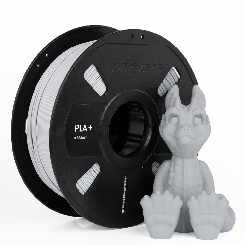 PLA+ Light Gray Filament 1.75 mm 1 kg
