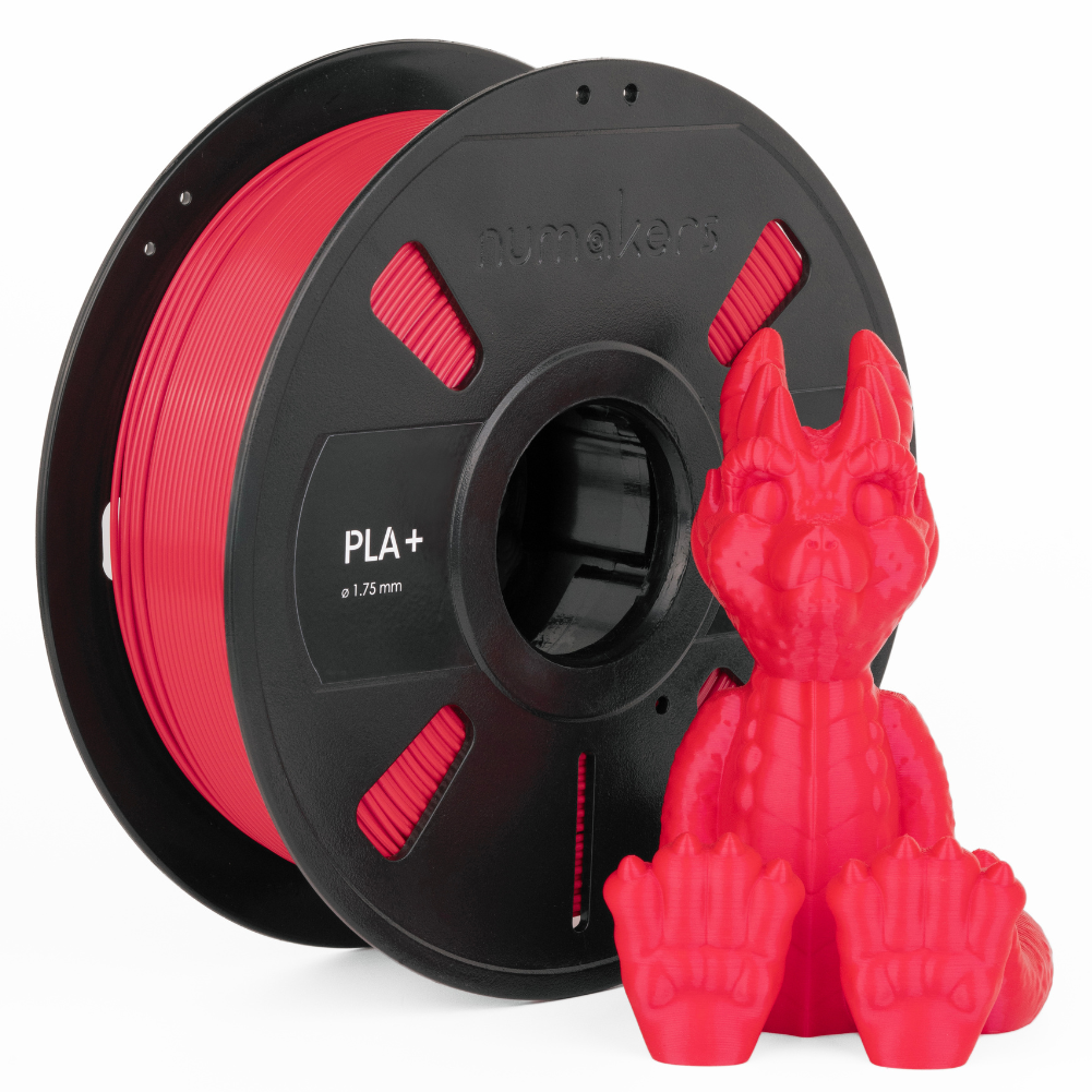 PLA+ Nuclear Red Filament 1.75 mm 1 kg