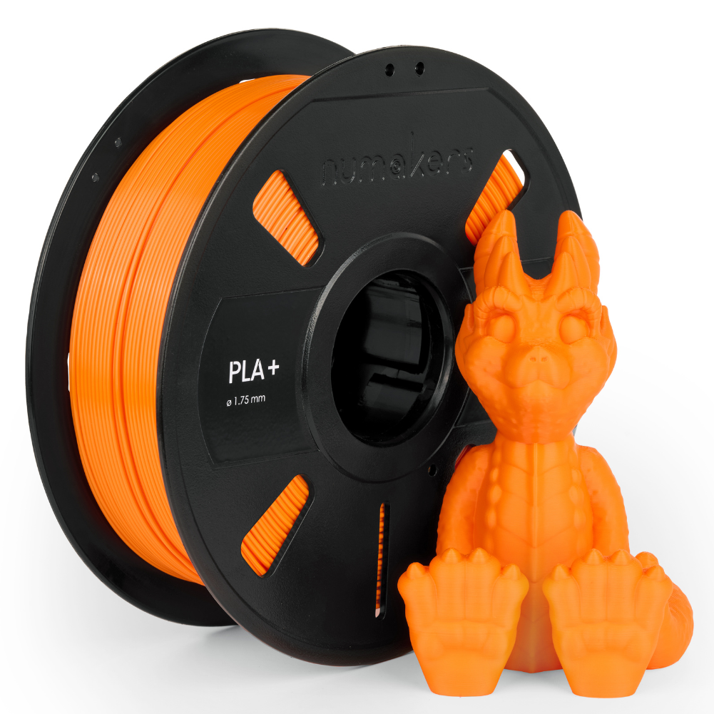 PLA+ Outrageous Orange Filament 1.75 mm 1 kg