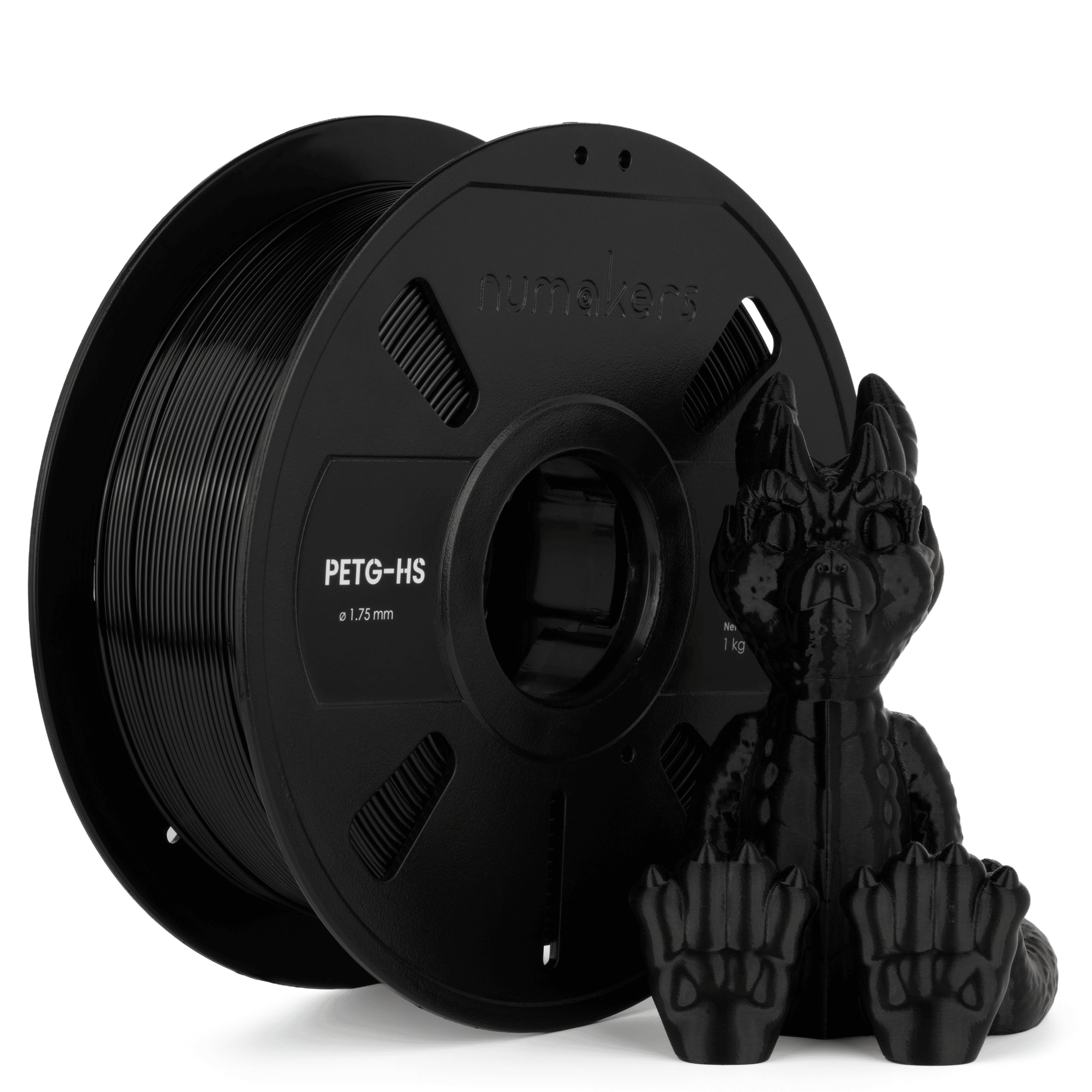 PETG Pitch Black Filament 1.75 mm 1 kg
