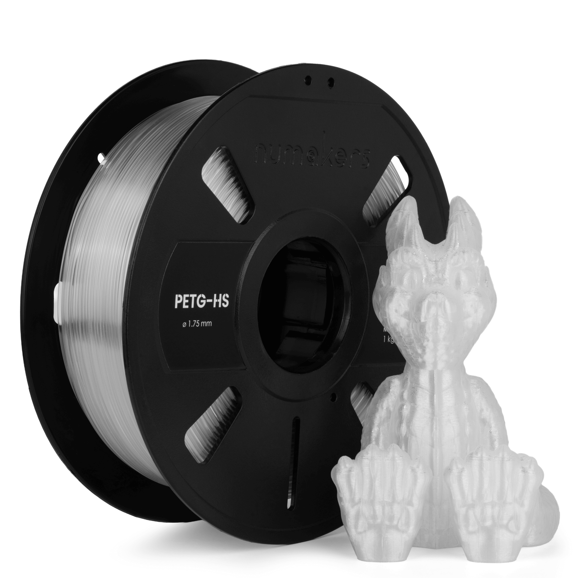 PETG Transparent Clear Filament 1.75 mm 1 kg