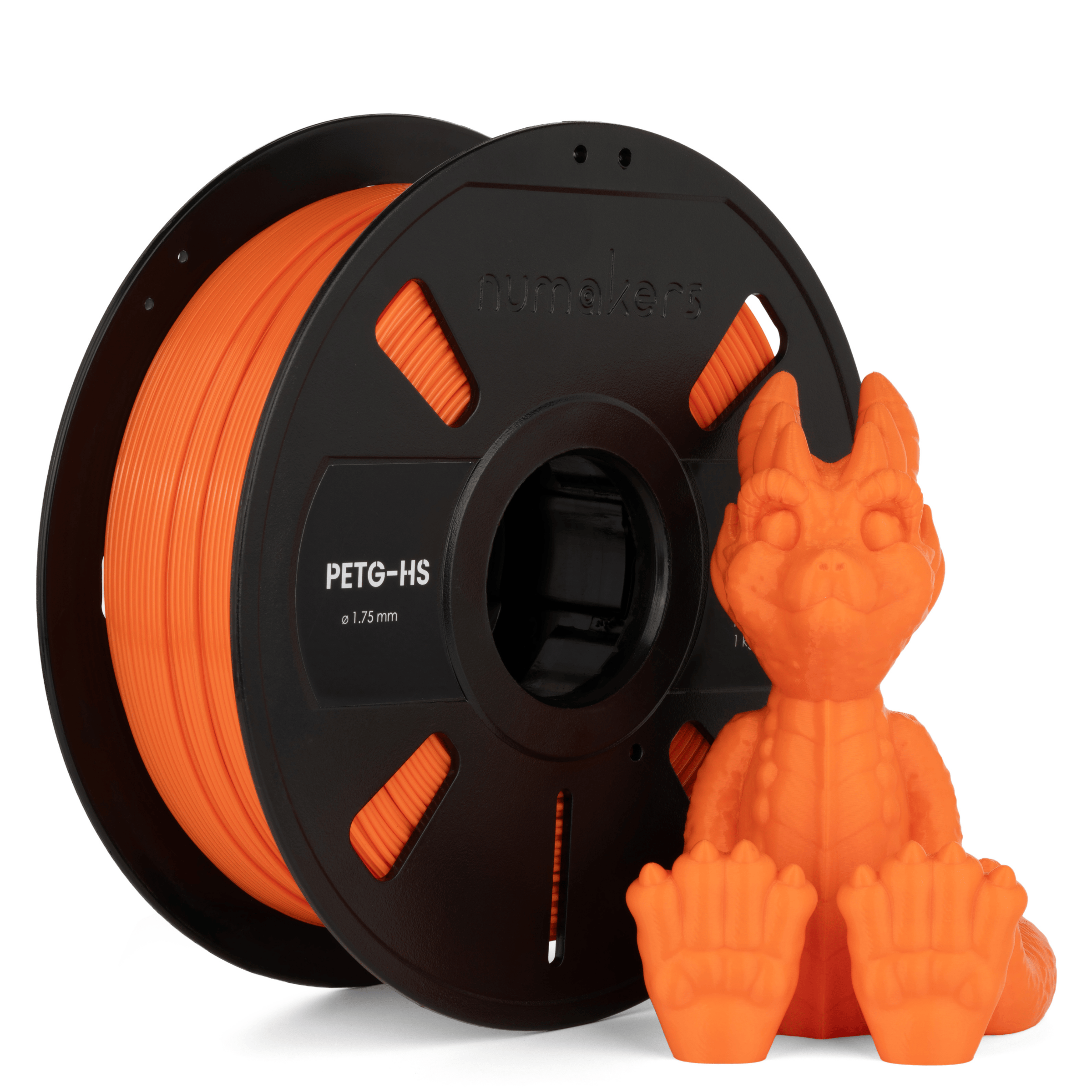 PETG-HS Outrageous Orange Filament 1.75 mm 1 kg