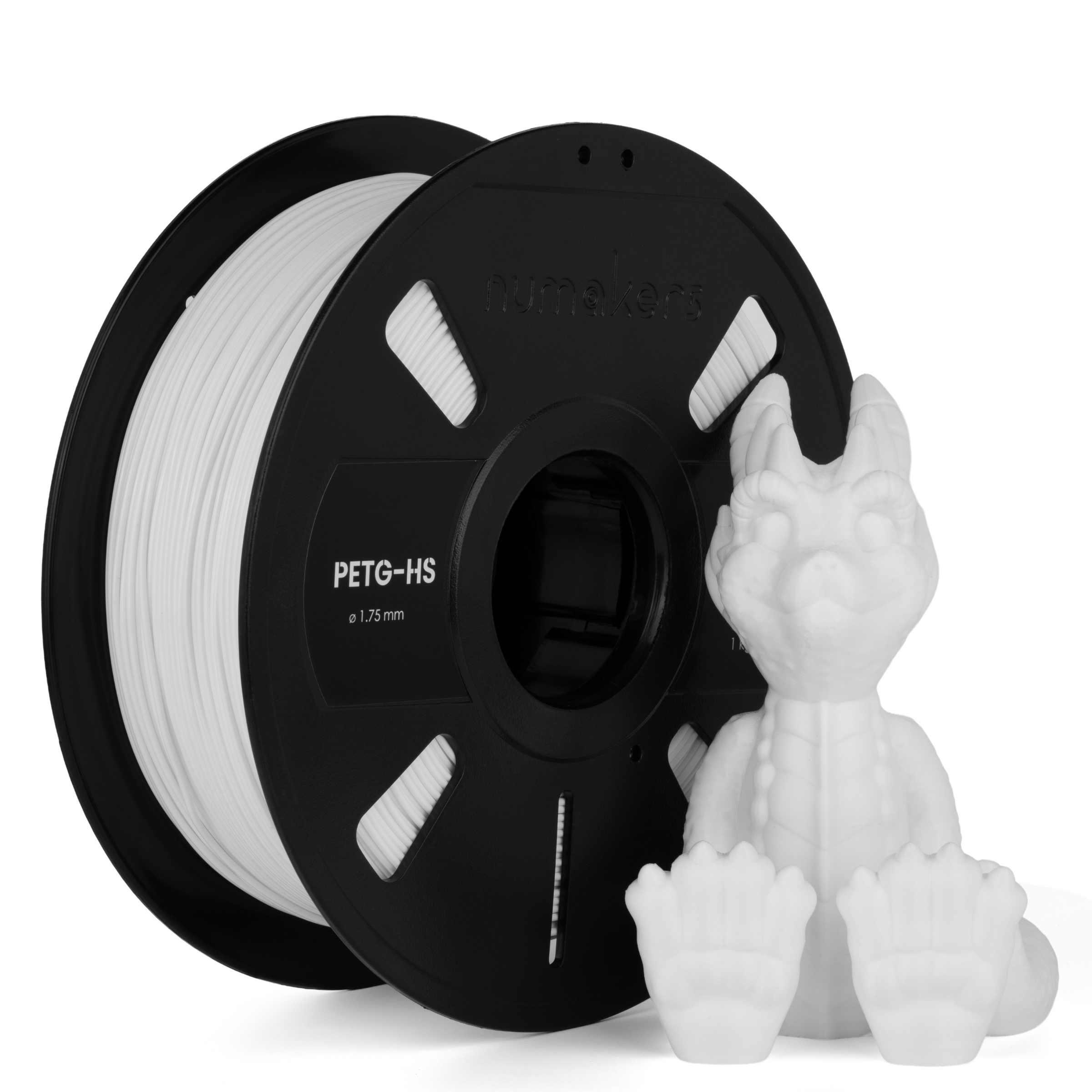 PETG-HS Pure White Filament 1.75 mm 1 kg