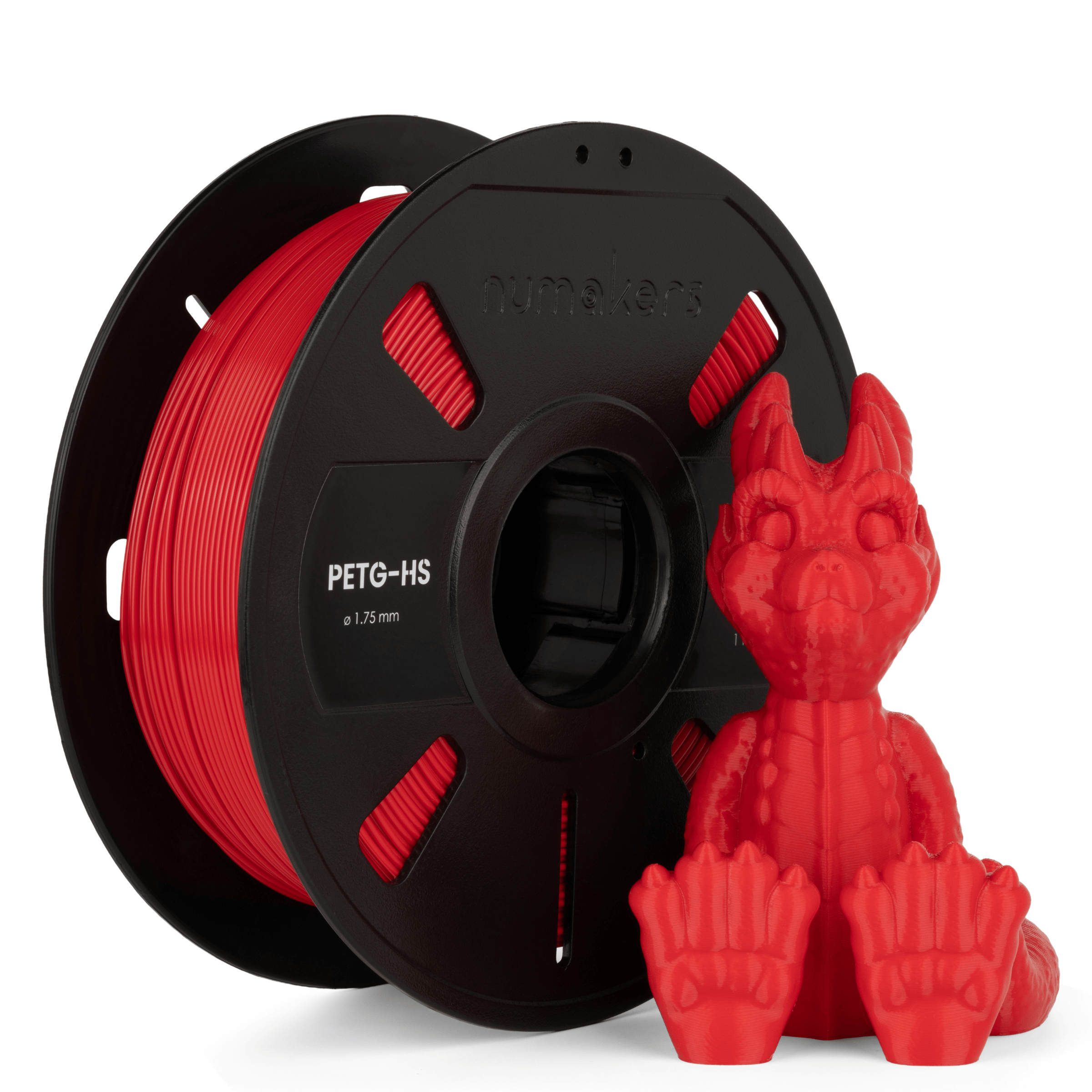 PETG-HS Nuclear Red Filament 1.75 mm 1 kg