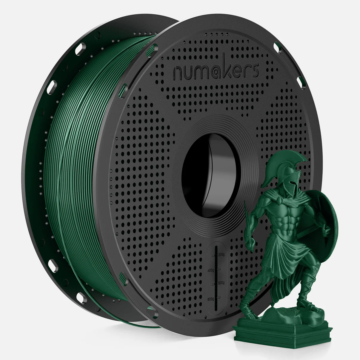 Metallic PLA Ferrous Green Filament 1.75 mm 1 kg