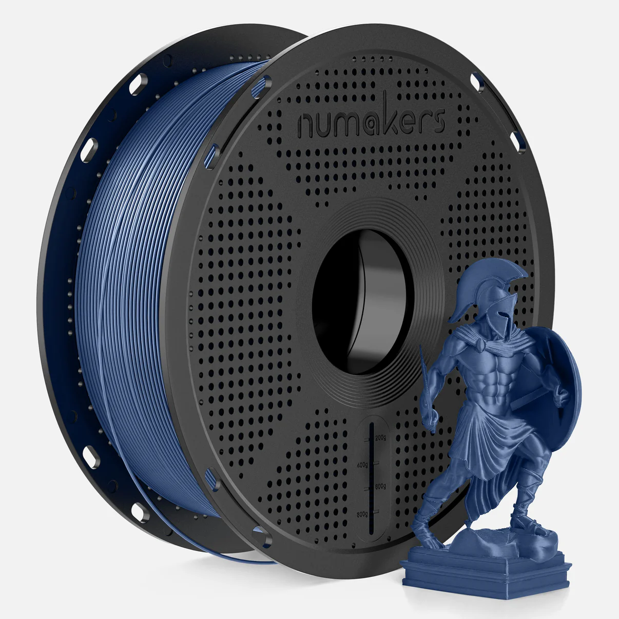 Metallic PLA Titanium Blue Filament 1.75 mm 1 kg