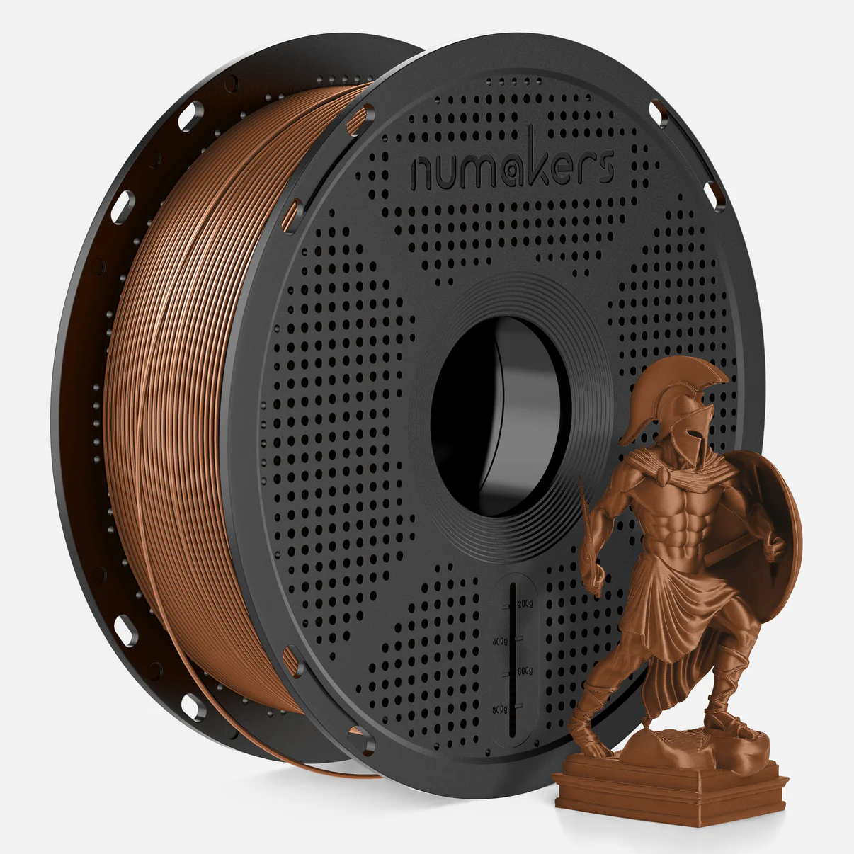 Metallic PLA Burnt Copper Filament 1.75 mm 1 kg