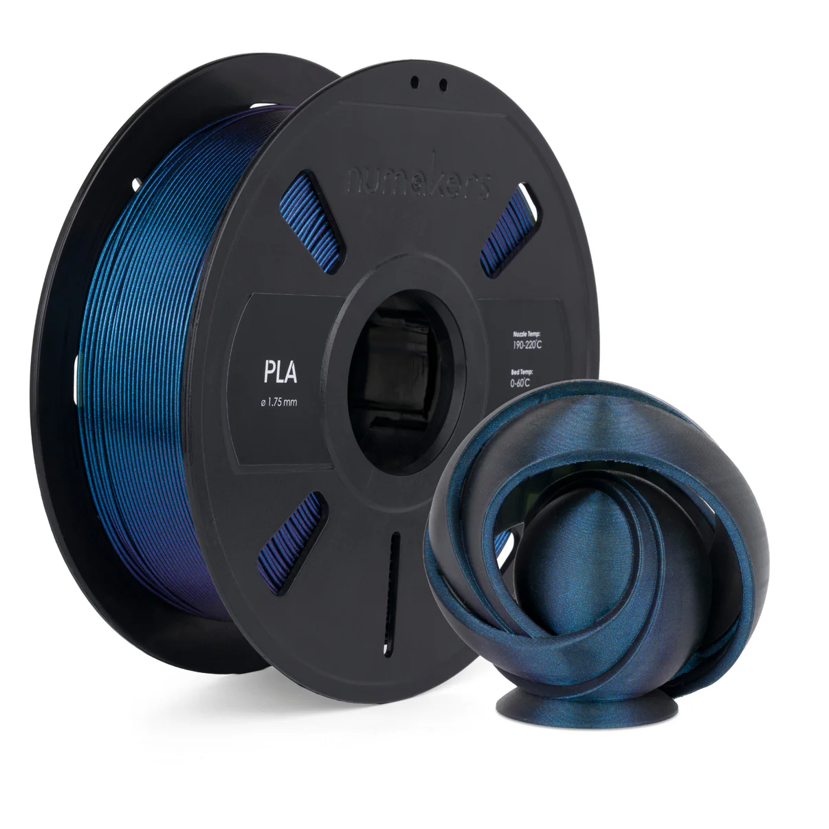 Starlight PLA Midnight Filament 1.75 mm 1 kg
