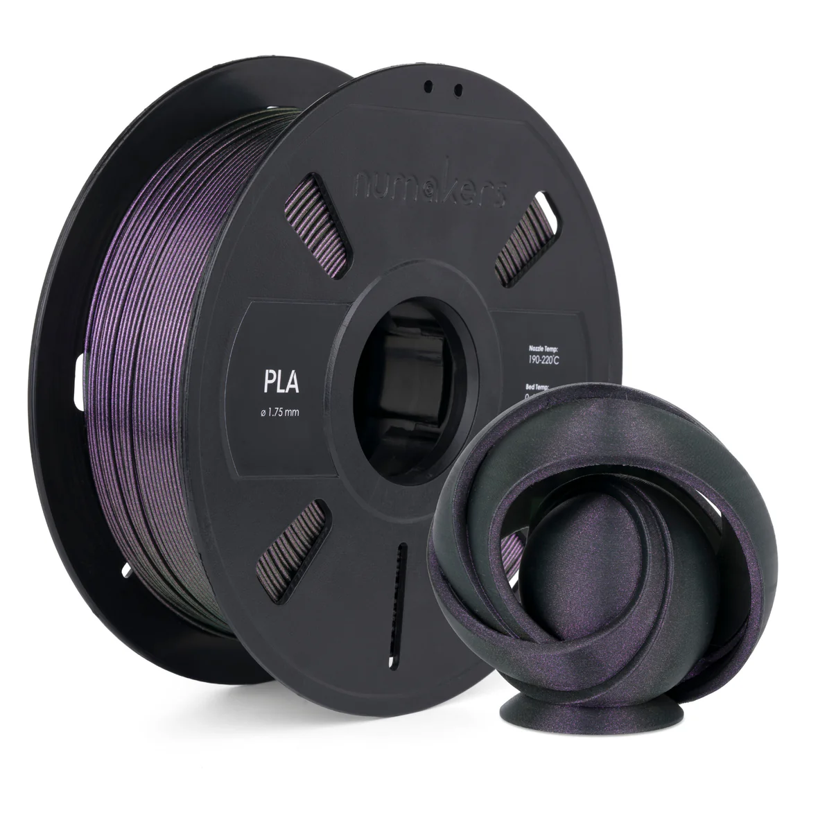 Starlight PLA Nebula Glitter Filament 1.75 mm 1 kg