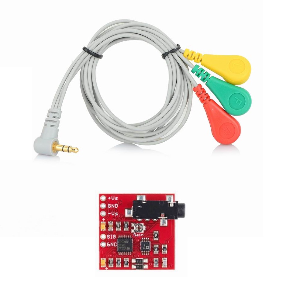 EMG Muscle Sensor V3.0 with Electrodes