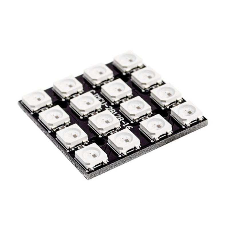 WS2812B 4x4 RGB LED Module | Mechatron Lab