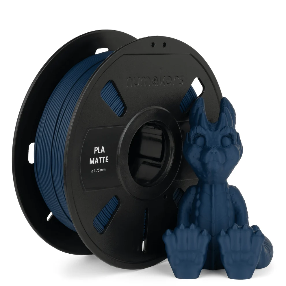 Matte PLA Navy Blue Filament 1.75 mm 1 kg