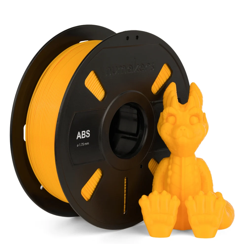 ABS Lemon Yellow Filament 1.75 mm 1 kg