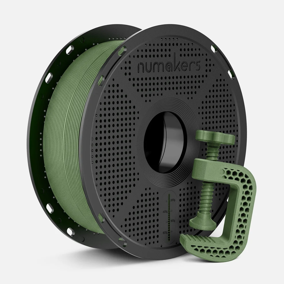 PETG-CF Tactical Green Filament 1.75 mm 1 kg