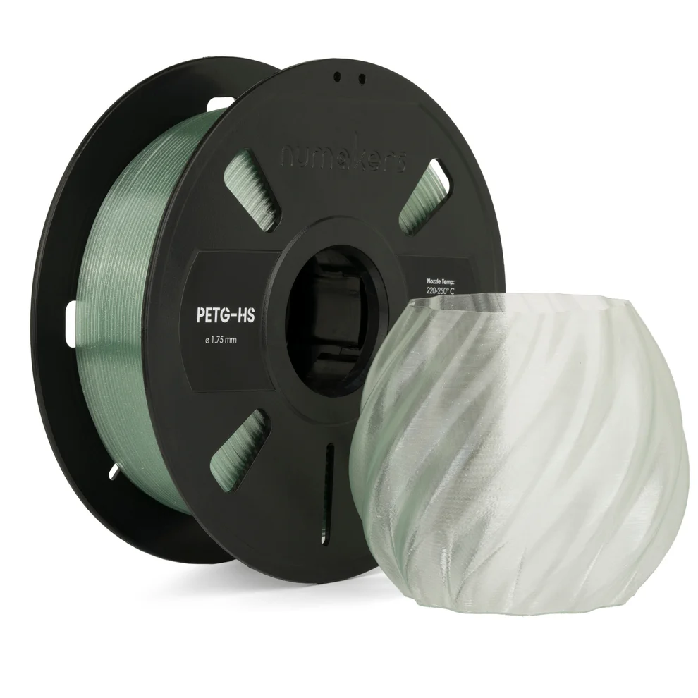 PETG Translucent Glitter Arctic Filament 1.75 mm 1 kg