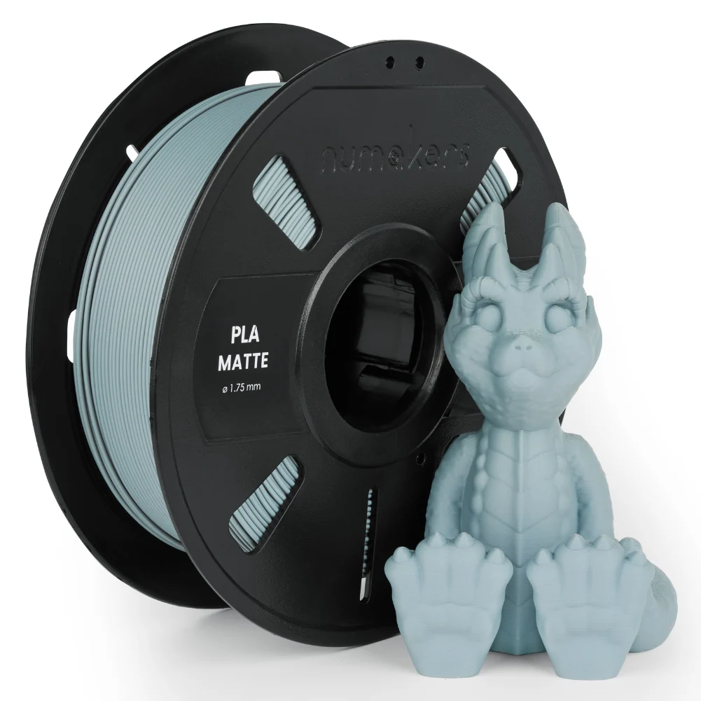 Matte PLA Moon Gray Filament 1.75 mm 1 kg