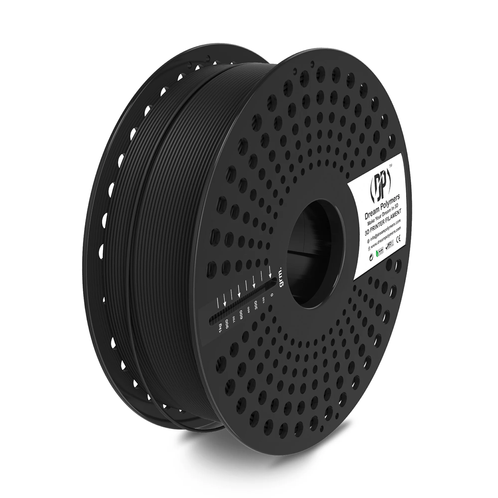 TPU 95A Black Filament 1.75 mm 1 kg