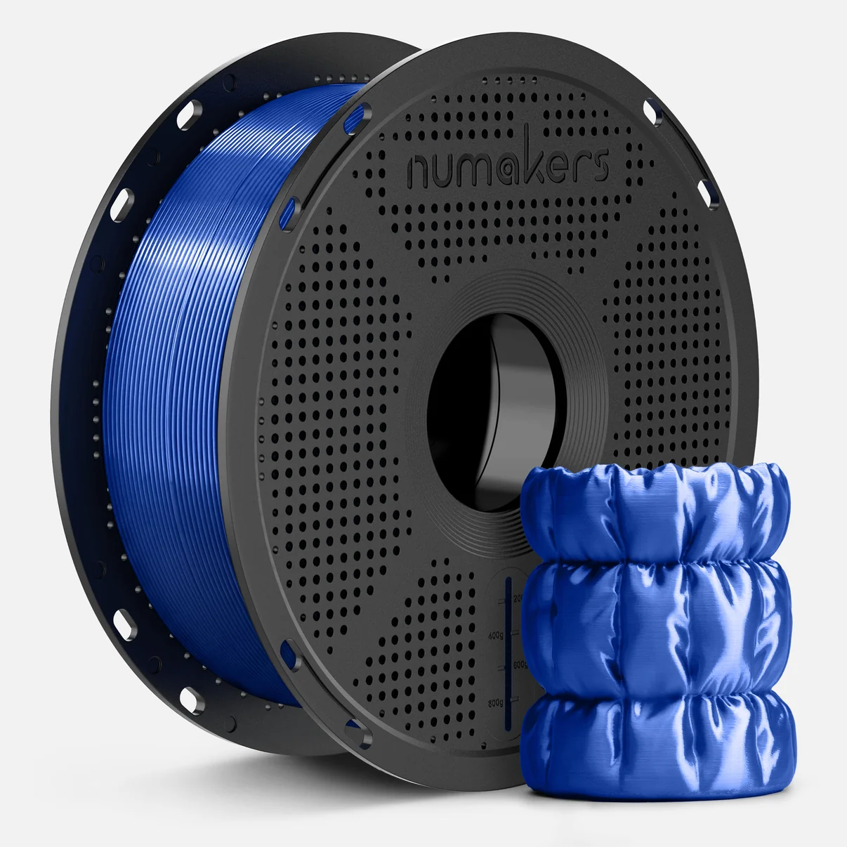 Silk PLA Deep Blue Filament 1.75 mm 1 kg