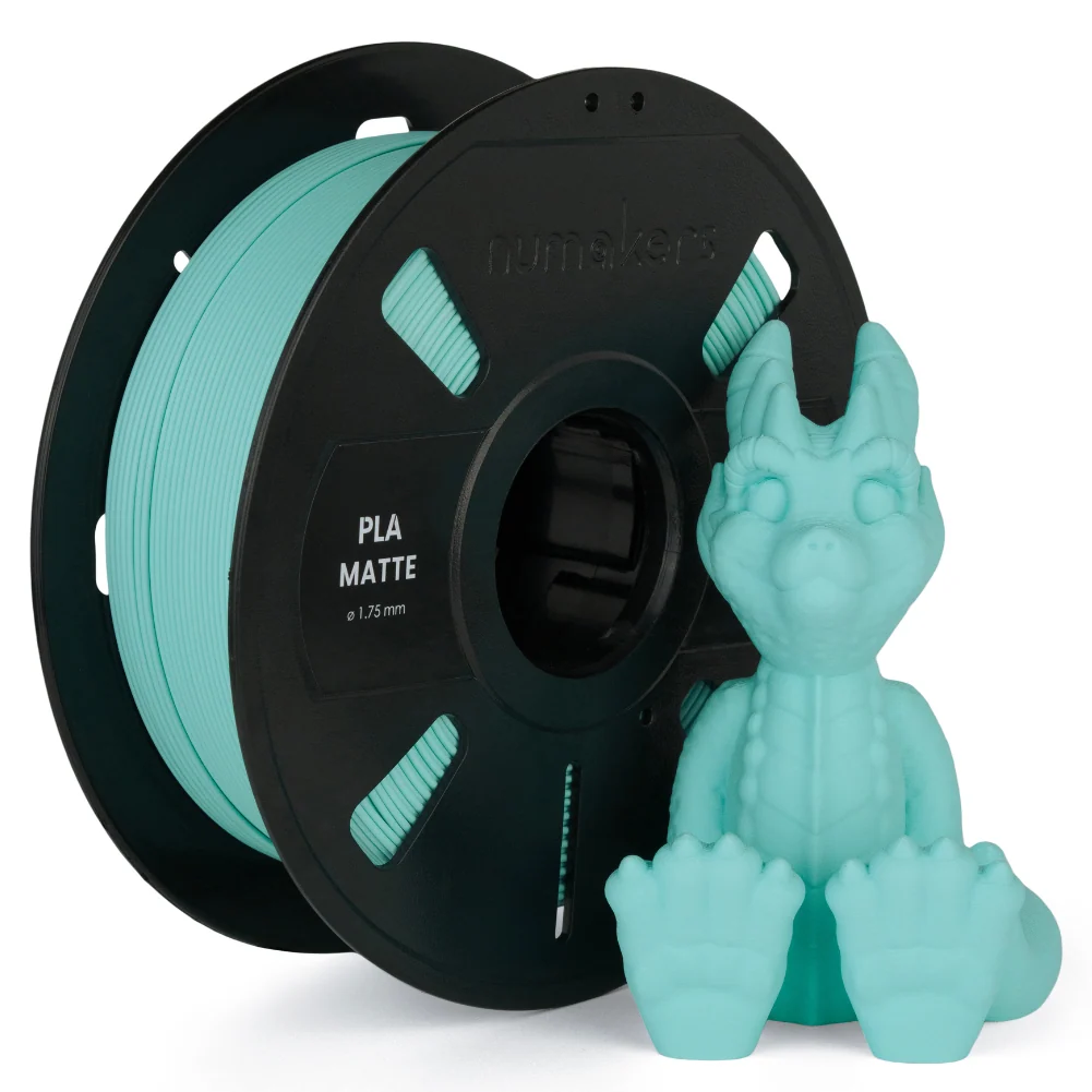 Matte PLA Ice Blue Filament 1.75 mm 1 kg