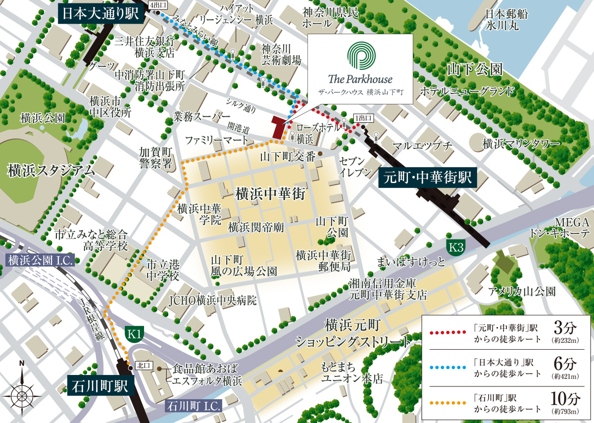 周邊環境示意圖