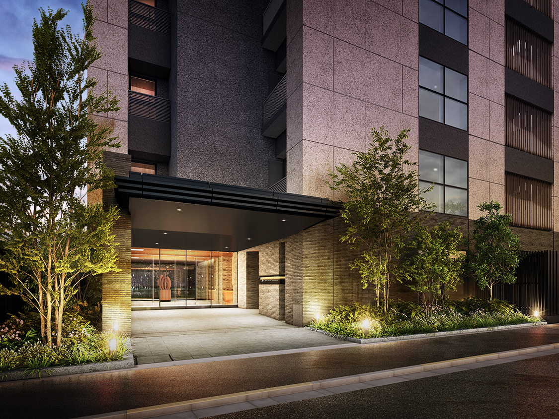 入口完工示意圖