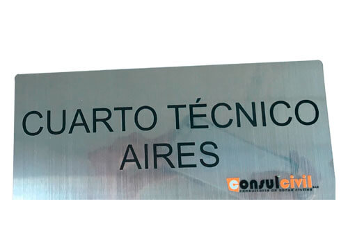 SEÑALIZACIÓN | Placa