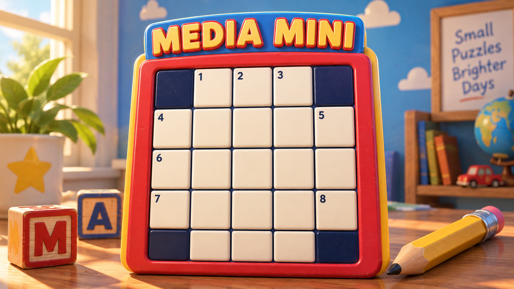 Media Mini puzzle themed around Toy Story