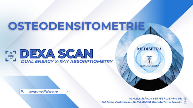 Imagine pentru Osteodensitometrie DEXA